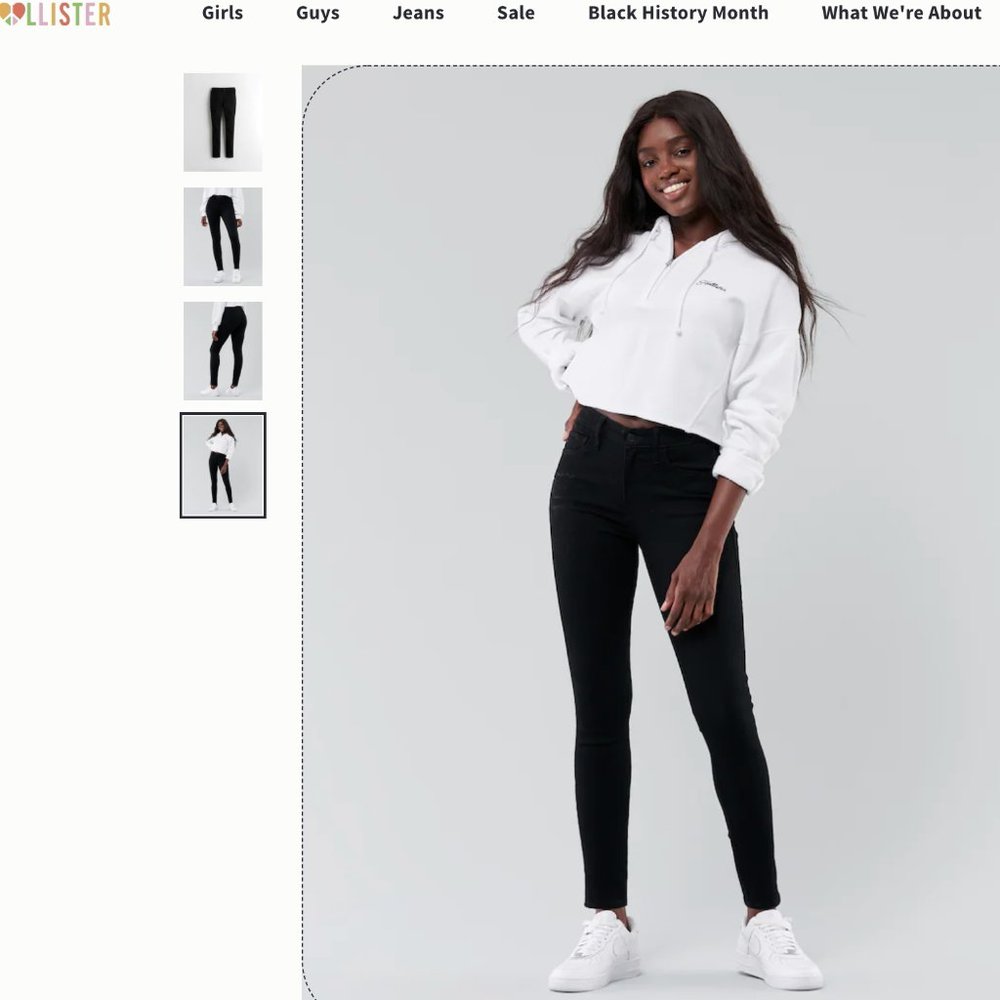 HOLLISTER SKINNY JEANS- W26